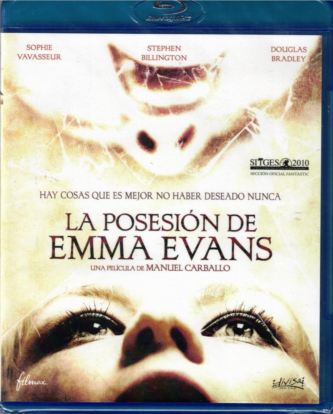 La posesion de Emma Evans (Bluray Nuevo)