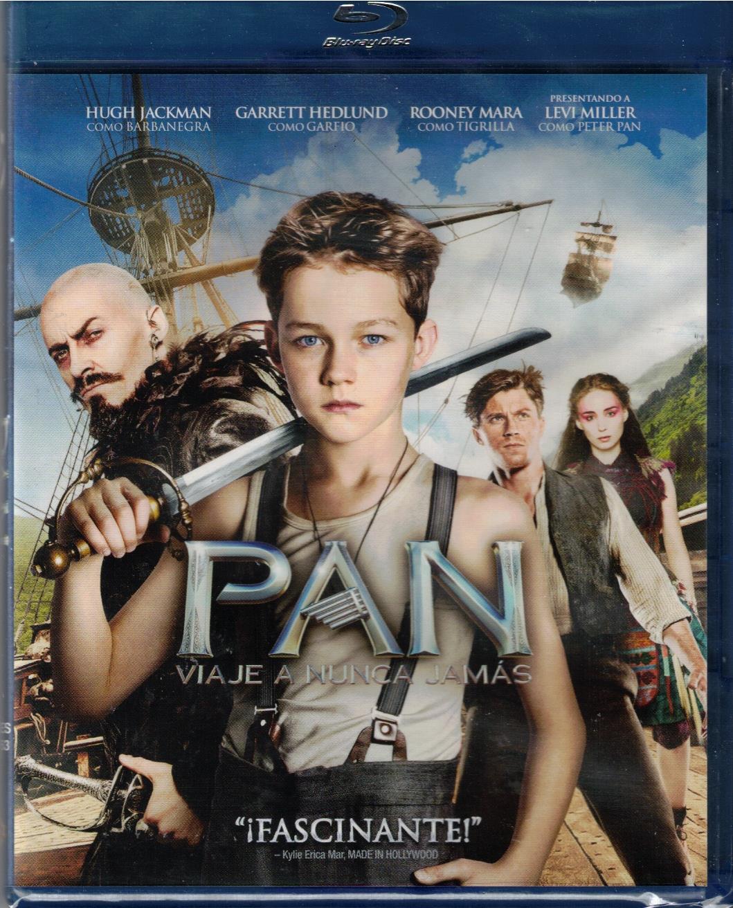 Pan - Viaje a Nunca Jamás (Bluray Nuevo)