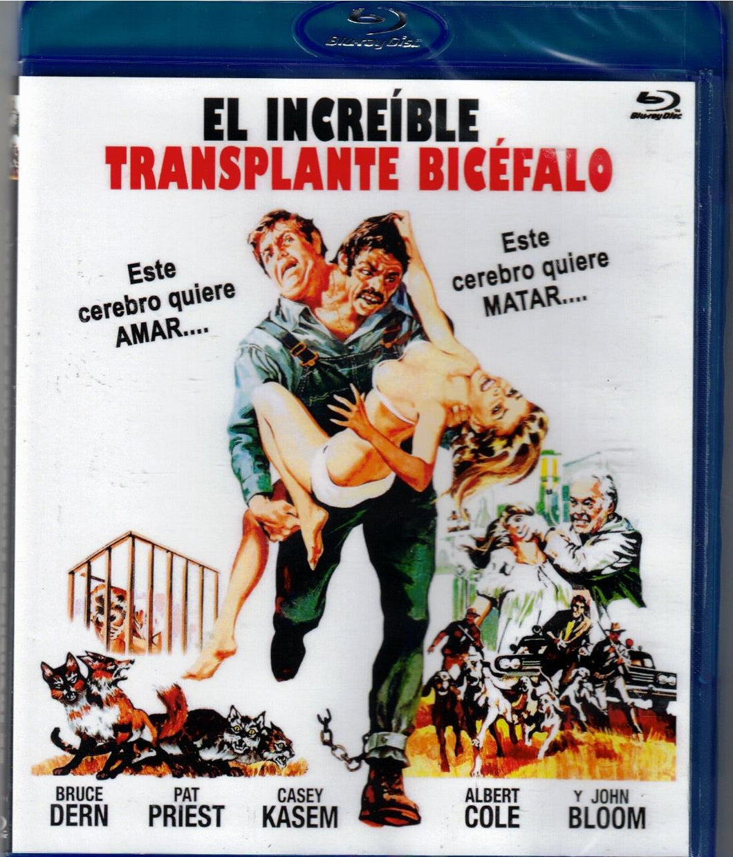 El increíble transplante bicefalo (The Incredible 2-Headed Transplant) (Bluray Nuevo)