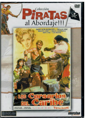 Los corsarios del Caribe (DVD Nuevo)