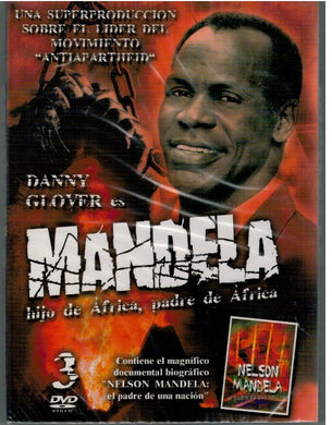 Pack Mandela hijo de Africa, padre de Africa (3 DVD Nuevo)