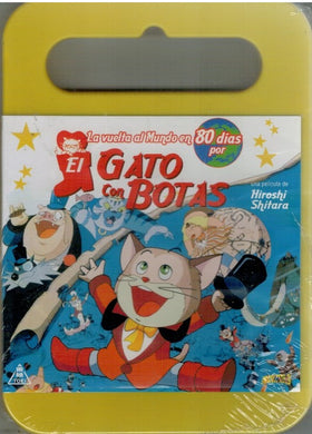 La vuelta al mundo en 80 días por El Gato con Botas (DVD Nuevo)