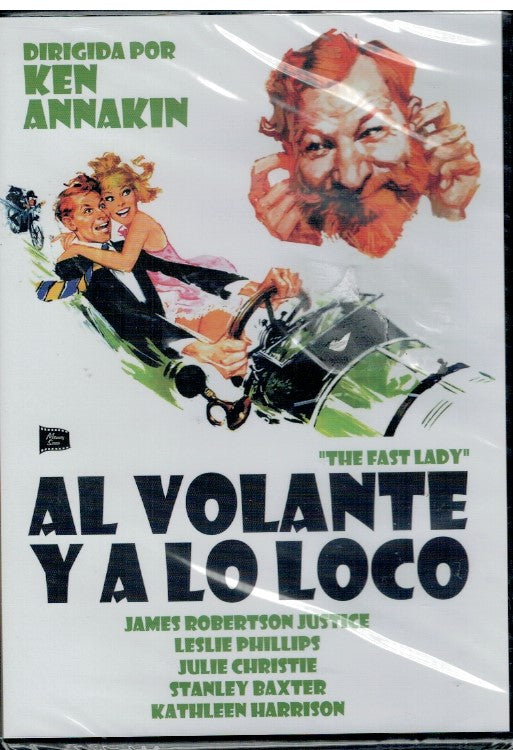 Al volante y a lo loco (The Fast Lady) (DVD Nuevo)