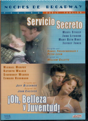 Teatro Doble Función - Servicio secreto + ¡Oh, belleza y juventud! (v.o. Inglés) (DVD Nuevo)