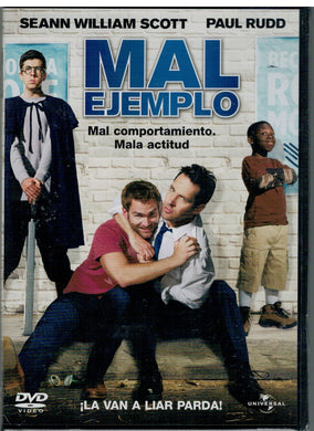 Mal ejemplo (Role Models) (DVD Nuevo)