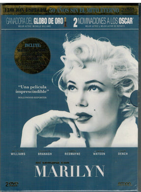 Mi semana con Marilyn (Edición Especial 50 años sin el Mito Eterno DVD Nuevo)