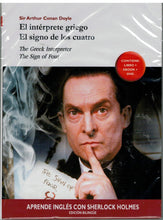 Cargar imagen en el visor de la galería, Pack Aprende Inglés con Sherlock Homes (5 Libros + Ebook + DVD Nuevo)