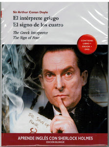 Pack Aprende Inglés con Sherlock Homes (5 Libros + Ebook + DVD Nuevo)