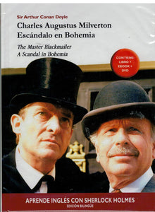 Pack Aprende Inglés con Sherlock Homes (5 Libros + Ebook + DVD Nuevo)