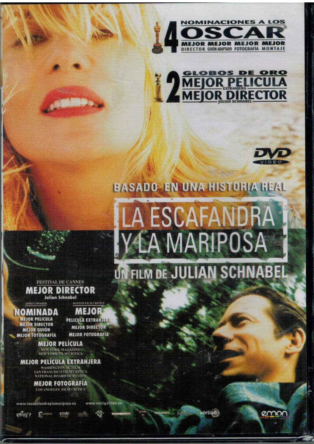 La escafandra y la mariposa (DVD Nuevo)