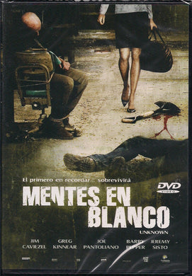 Mentes en blanco (Unknown) (DVD Nuevo)