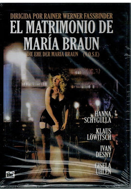 El matrimonio de Maria Braun (v.o. Alemán) (DVD Nuevo)