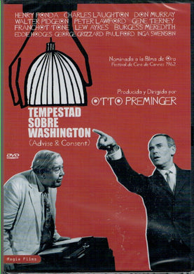 Tempestad sobre Washington (Advise & Consent) (DVD Nuevo)