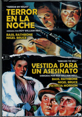 Terror en la noche - Vestida para un asesinato (2 DVD Nuevo)