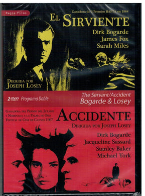 El sirviente (The Servant) - Accidente (2 DVD Nuevo)